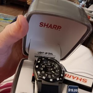 Sharp mens watch